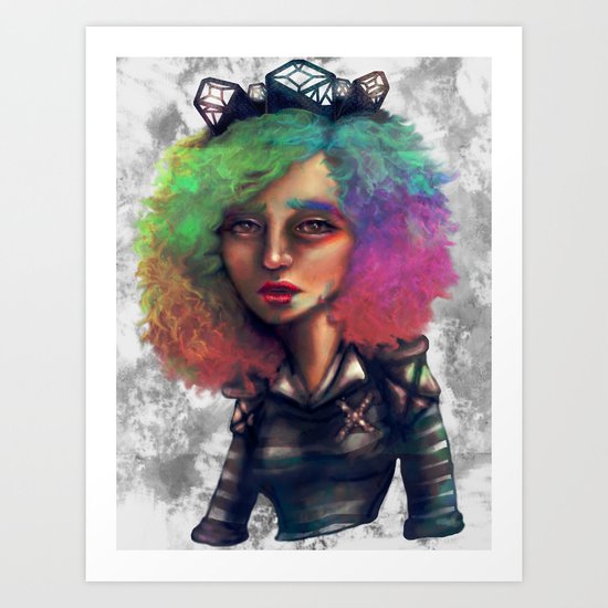 All We See is Ultraviolet and Infrared Art Print