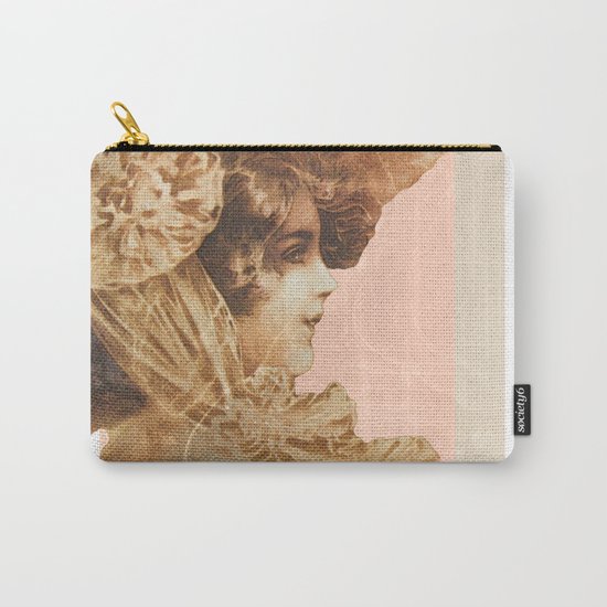 Vintage Lady Carry-All Pouch