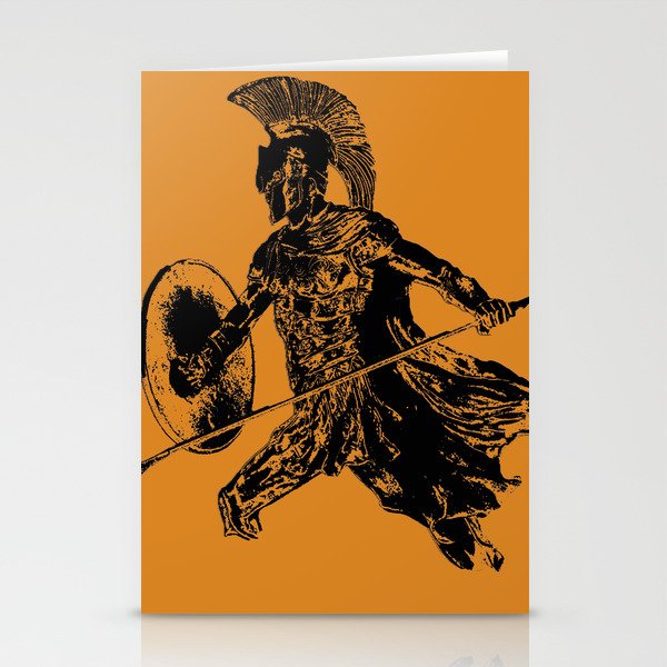 Spartan Warrior Stationery Cards