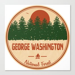 George Washington National Forest Canvas Print