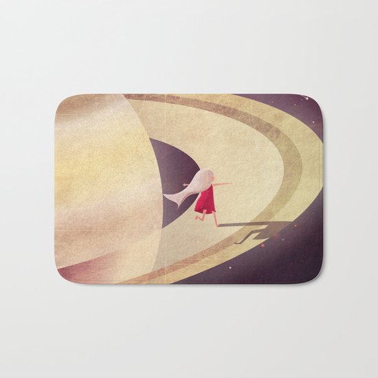 Saturn Child Bath Mat