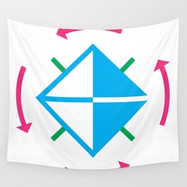 Time Cube Wall Tapestry