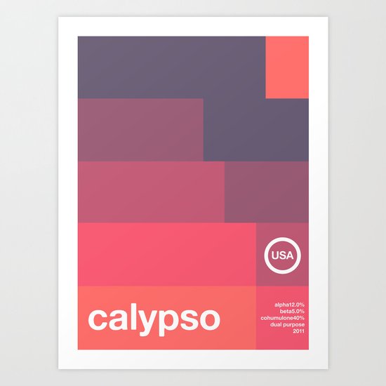 calypso single hop Art Print