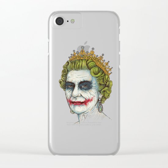 God Save the Villain! Clear iPhone Case