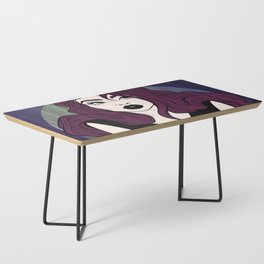 Gothic Cosmic Girl Coffee Table