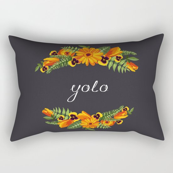 Yolo Rectangular Pillow