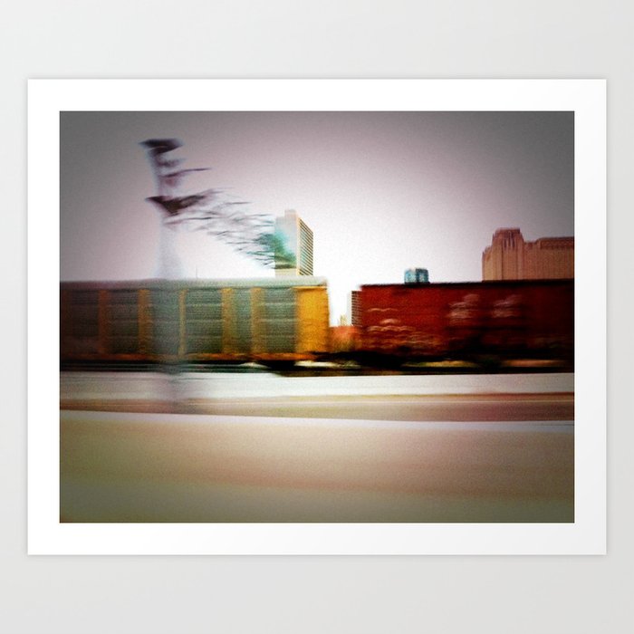 TRAIN SONG Art Print