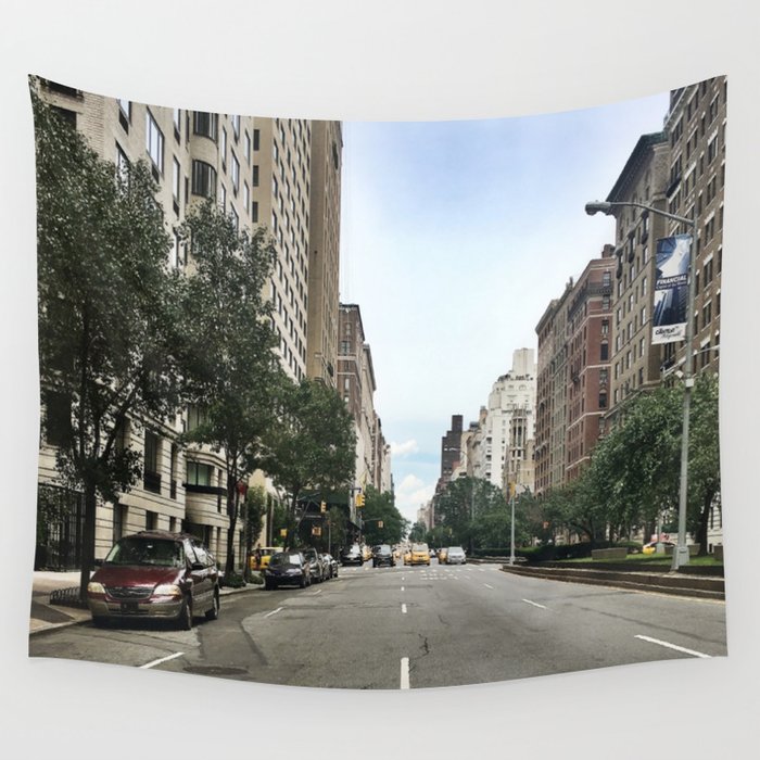 Silent City Wall Tapestry