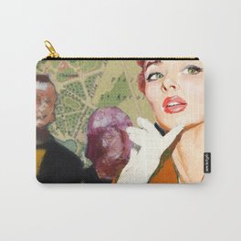 Mother Knows Best. Carry-All Pouch | Newage, Man, Map, Motherknowsbest, Vintage, Looking, Lost, Child, Woman, Painting 