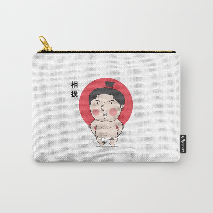 Cute Sumo Carry-All Pouch