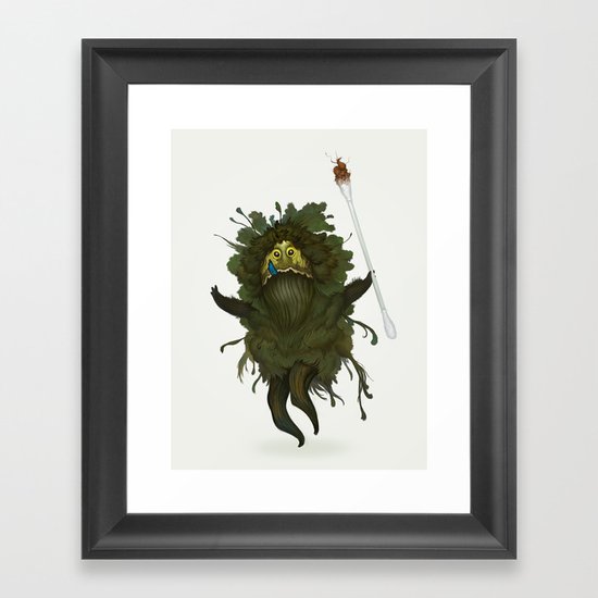 King Kawak Framed Art Print