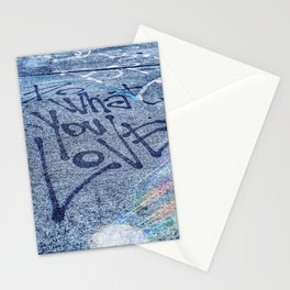 Do What You Love Stationery Cards