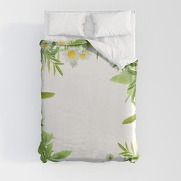 I love green Duvet Cover