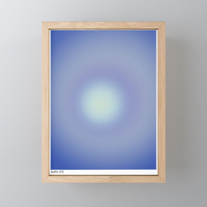 aura 075 Framed Mini Art Print