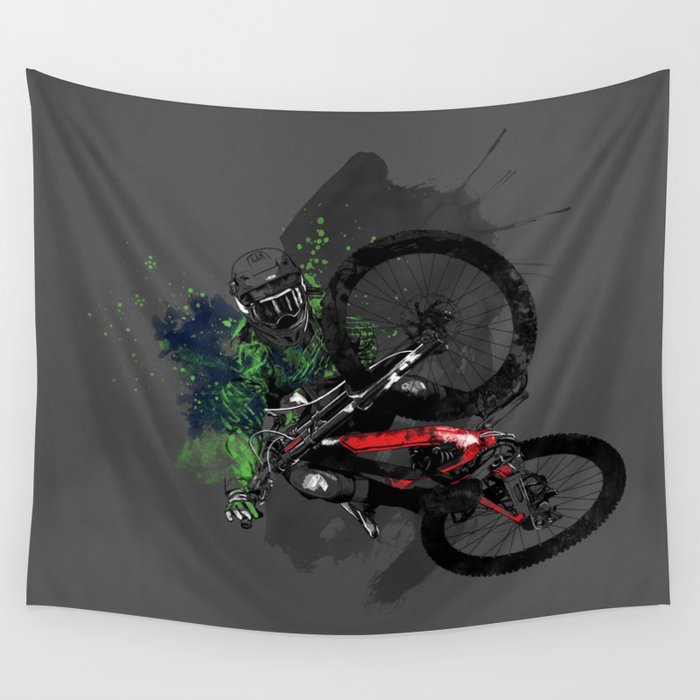 Over The Edge Wall Tapestry