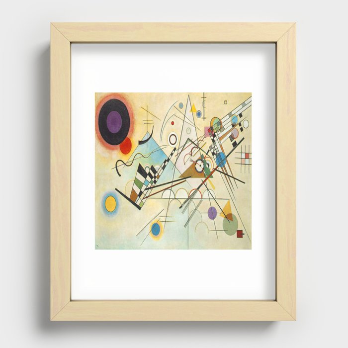 Wassily Kandinsky Composition 8 Recessed Framed Print