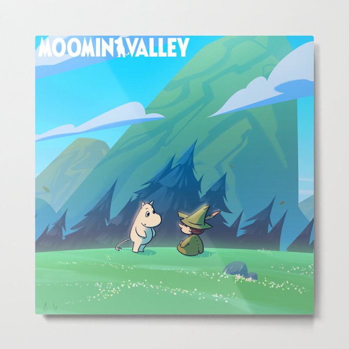 moominvalley Metal Print