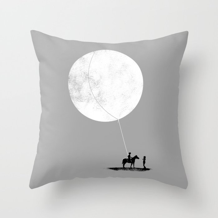 do you want the moon? Throw Pillow