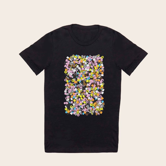 Lots of Liquorice Allsorts T Shirt by Martin Lucas Society6