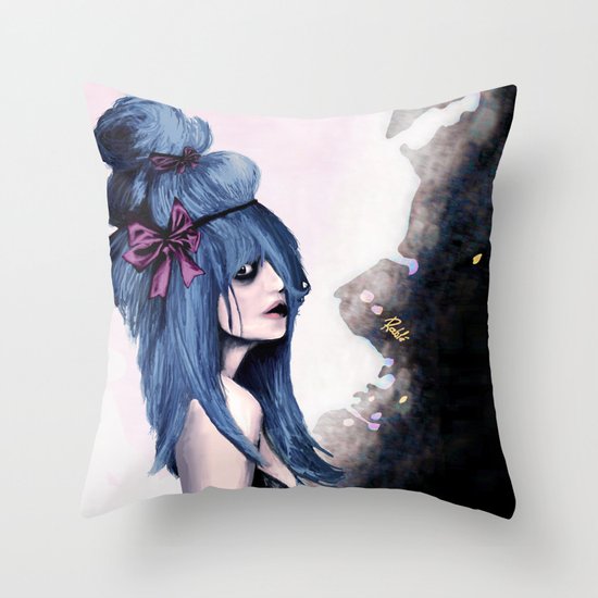 Harajuku style Throw Pillow