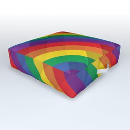 PRIDE - Rainbow Outdoor Floor Cushion