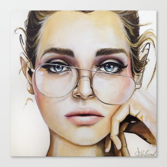 Face for NYC Canvas Print