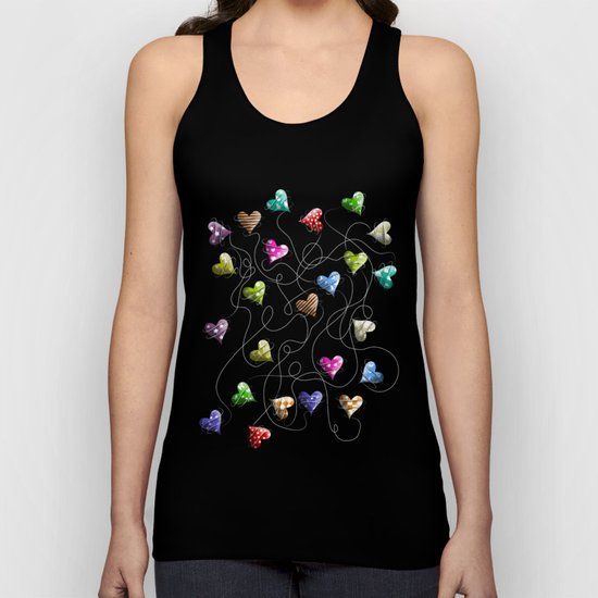 Heartstrings Unisex Tank Top