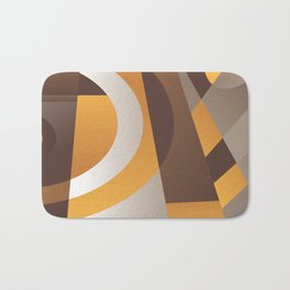  Fall retro background  Bath Mat