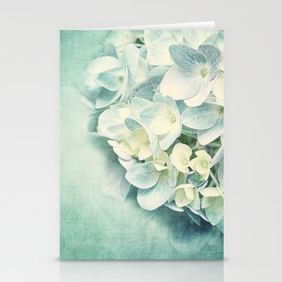 MINT HYDRANGEA Stationery Cards