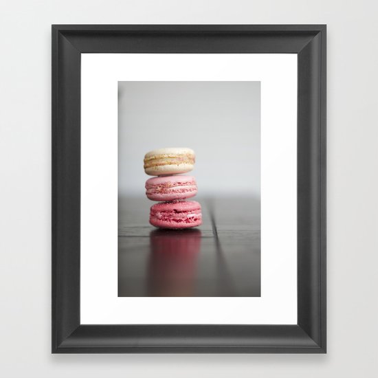 French Macarons Framed Art Print