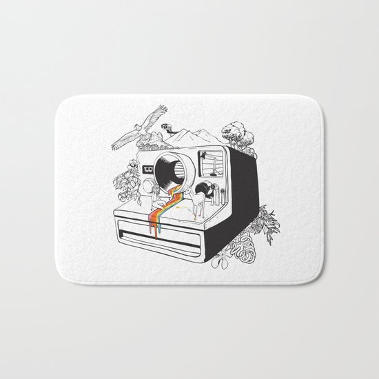 Captured Nostalgia Bath Mat