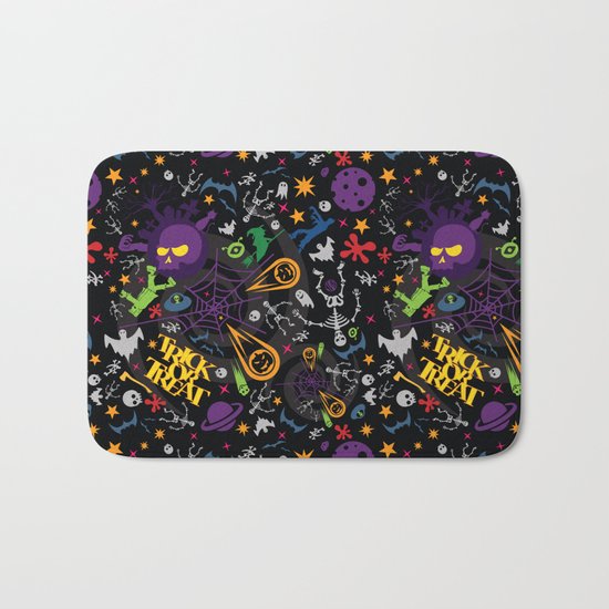 Space is the Place for Halloween Bath Mat