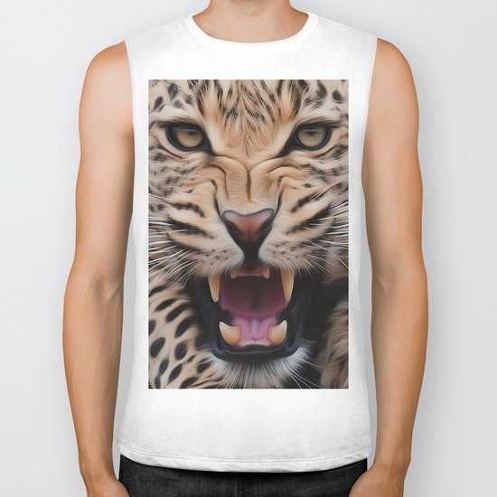 Leopard Biker Tank