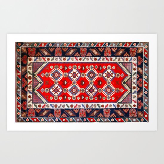 Carpet Pattern Art Print