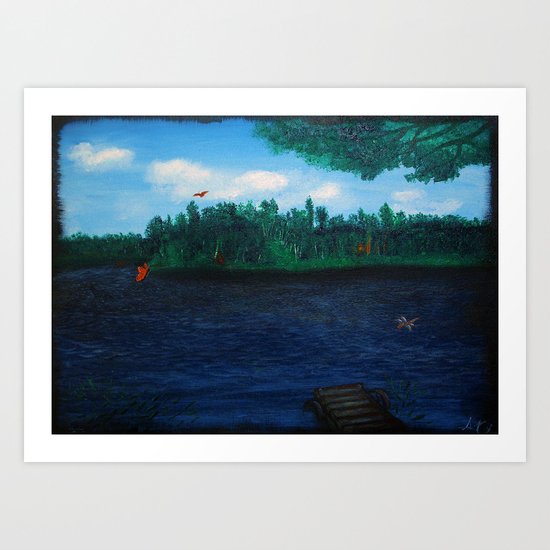 Up North Art Print