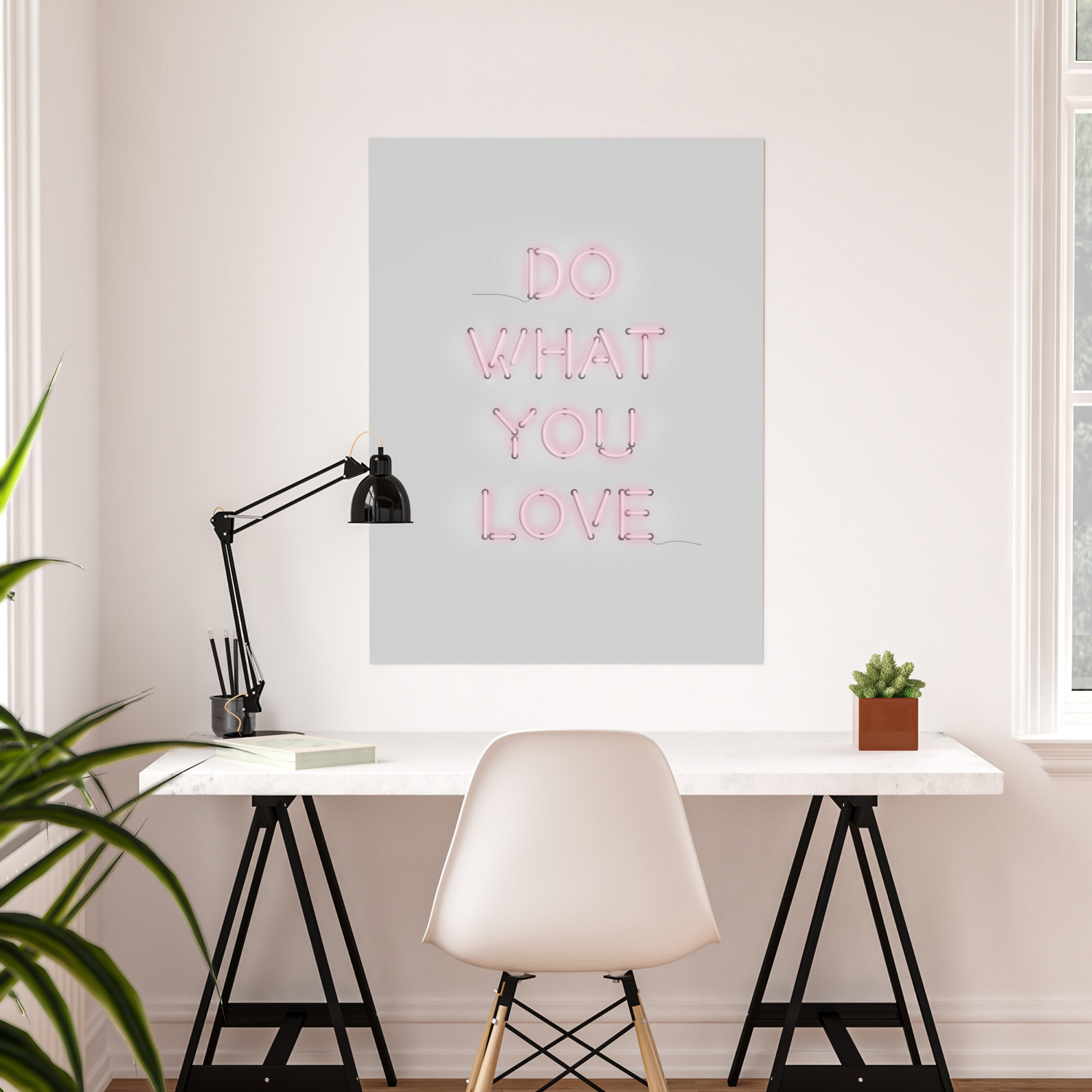 Do What You Love Neon Sign Poster By Prints Miuus Studio Society6