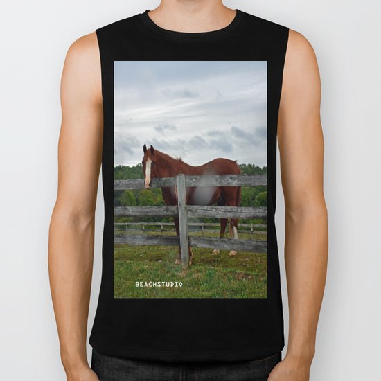 Horse Time Biker Tank