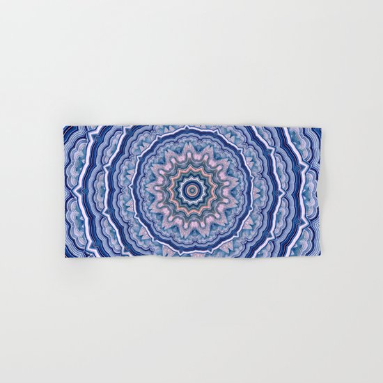 Agate Mandala Hand & Bath Towel