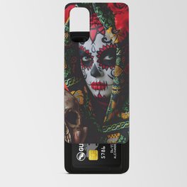 Catrina Skull day of the death Android Card Case