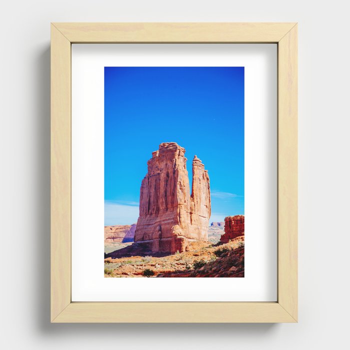 Park Avenue Trail, Arches National Park  Recessed Framed Print