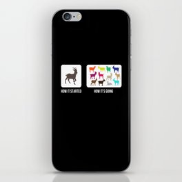 Goat How It Started Goats iPhone Skin
