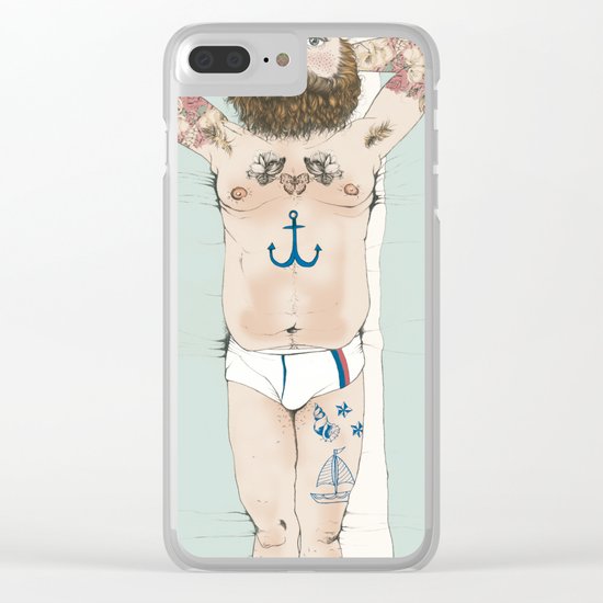 Eustaquio Clear iPhone Case