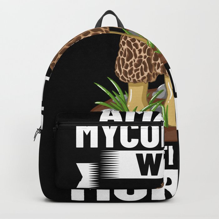 Morel Mushroom Hunting Morchella Season Fungi Backpack