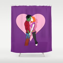 Zombie Love Shower Curtain