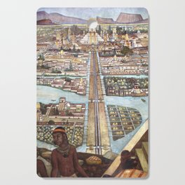 Diego Rivera Murals of the National Palace II Cutting Board
