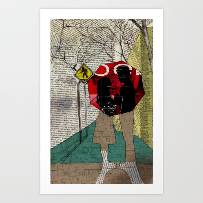 If Winter comes, can Spring be far behind?  Art Print