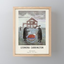 Poster-Leonora Carrington-Bird bath. Framed Mini Art Print