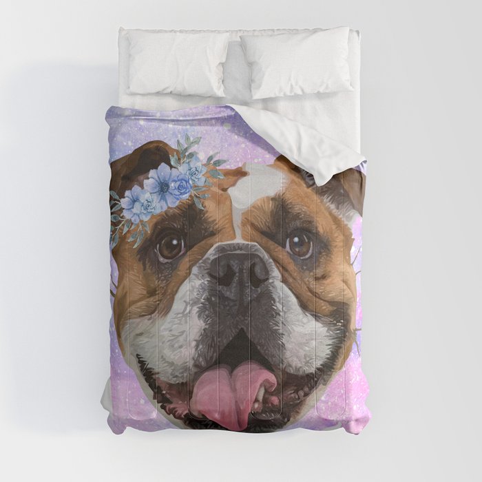Bulldog comforter hotsell