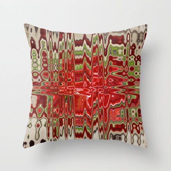 Coffee cream color Throw Pillow