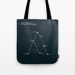 design constellations: the caliper Tote Bag